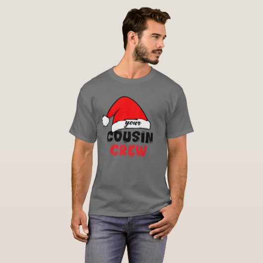 Cousin Crew Christmas Tシャツ (正面フル)