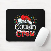Cousin Crew Christmas Xmas Lights Family Matching  マウスパッド (マウス)