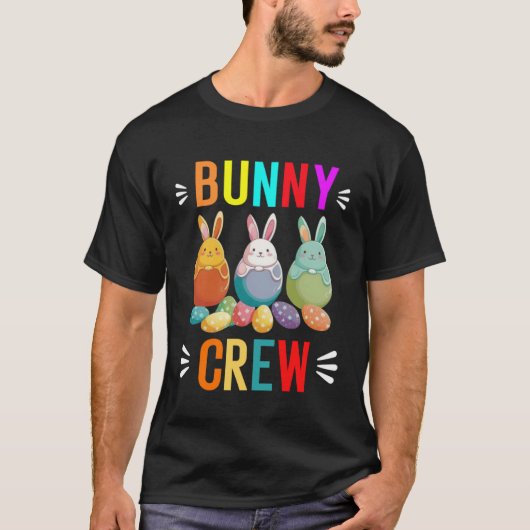 Cousin crew easter bunny family matching toddler b tシャツ (正面)