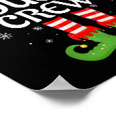 Cousin Crew Elf Xmas Matching Family Elf Squad Chr ポスター (角)