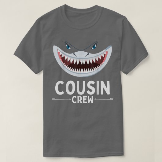 Cousin Crew Family Reunion Matching Group Cute Sha Tシャツ (デザイン正面)