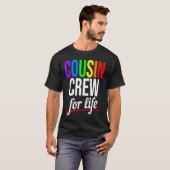 Cousin Crew For Life Family Cousin Matching for Bo Tシャツ (正面フル)