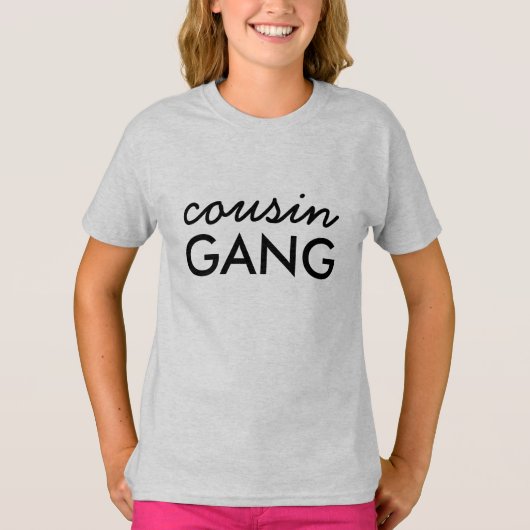 Cousin Crew | Fun Matching Family Outfit Tシャツ (正面)