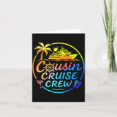 Cousin Cruise Crew Trocal Summer Vacation Matching カード (正面)