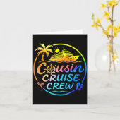 Cousin Cruise Crew Trocal Summer Vacation Matching カード (黄色い花)