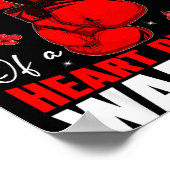 Cousin Of A Heart Warrior Heart Disease Awareness ポスター (角)