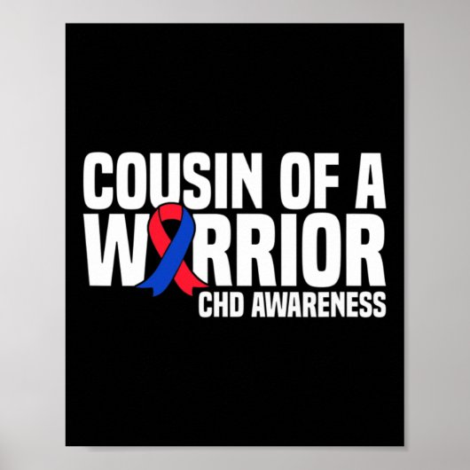 Cousin Of A Warrior Chd Congenital Heart Disease A ポスター (正面)