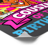 Cousin Of Birthday Girl Gracie Nk Doll Family Deco ポスター (角)