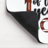 Cousin Of The 1 Year Old Football 1st Birthday Boy マウスパッド (コーナー)