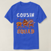 Cousin Squad Thanksgiving Three Dabbing Scary Pump Tシャツ (デザイン正面)