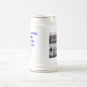 Cousinoの高等学校1972-3年のリーグチャンピオン ビールジョッキ (中央)