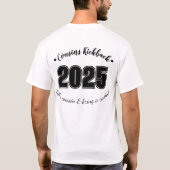 Cousins Kickback 2025 Tシャツ (裏面)