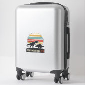 Cousinsaurus Rex Funny Dinosaur Vintage Shirt Desi シール (スーツケース)