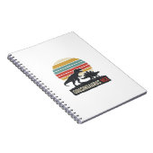 Cousinsaurus Rex Funny Dinosaur Vintage Shirt Desi ノートブック (右側)