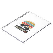 Cousinsaurus Rex Funny Dinosaur Vintage Shirt Desi ノートブック (左側)