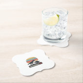 Cousinsaurus Rex Funny Dinosaur Vintage Shirt Desi ペーパーコースター (インサイチュ)