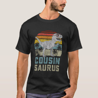 Cousinsaurus T Rex Dinosaur Cousin Saurus Boy Fami Tシャツ