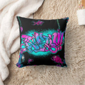 Coussin Aqua Rokin noir クッション (ブランケット)