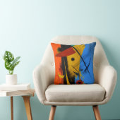Coussin art abstrait クッション (椅子)