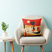Coussin art abstrait クッション (椅子)