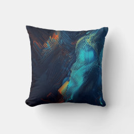 Coussin art abstrait クッション