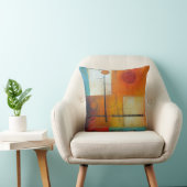 Coussin art abstrait クッション (椅子)