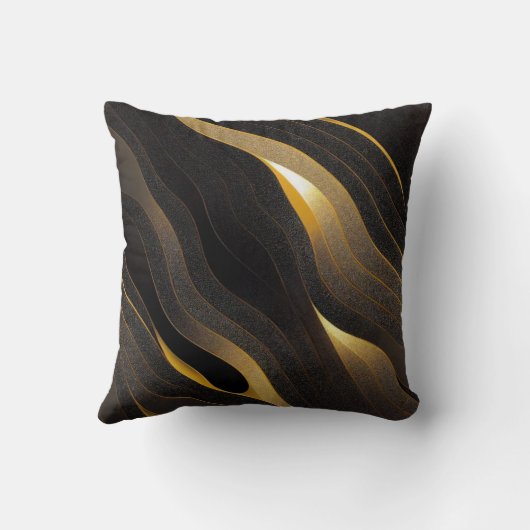 Coussin art abstrait クッション (裏面)