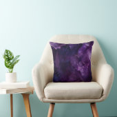 Coussin art abstrait violet クッション (椅子)