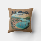 Coussin Baie-Mahault Guadeloupe | Pillow クッション (裏面)