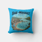 Coussin Baie-Mahault Guadeloupe | Pillow クッション (正面)