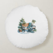 coussin banc d'hiver ラウンドクッション (裏面)