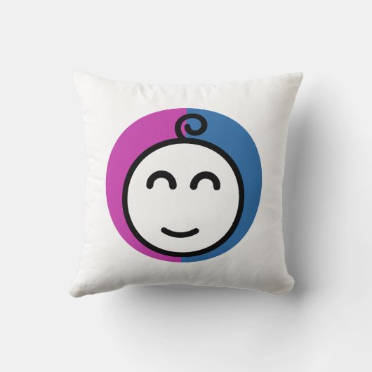 Coussin Blanc クッション (裏面)