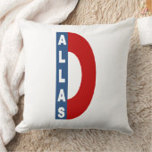 Coussin blanc grand modèle DESIGN DALLAS クッション (ブランケット)