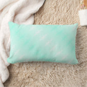 coussin bleu turquoise ランバークッション (ブランケット)