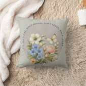 coussin boho un air d'été botanique クッション (ブランケット)