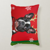 Coussin BOULEDOGUE DE NOEL アクセントクッション (正面(垂直))