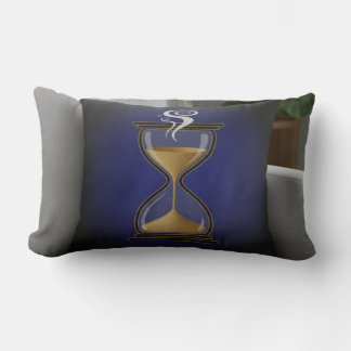 Coussin "Brew Time" – Design Sablier et Café, Élég ランバークッション