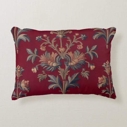 coussin broderie medievale renaissance アクセントクッション (正面)