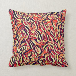 Coussin carré astral feu クッション