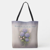 coussin carré '' là où le calme fleurit トートバッグ (裏面)