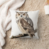  Coussin carré orné d'une illustration détaillée d クッション (ブランケット)