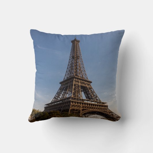Coussin carré Paris - Tour Eiffel #4 クッション (裏面)