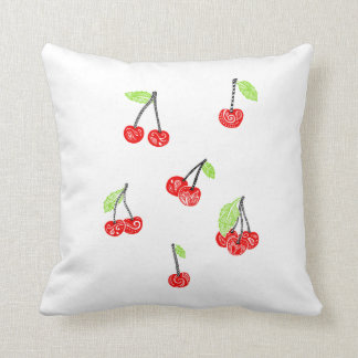 Coussin ceries Pillow cherries クッション