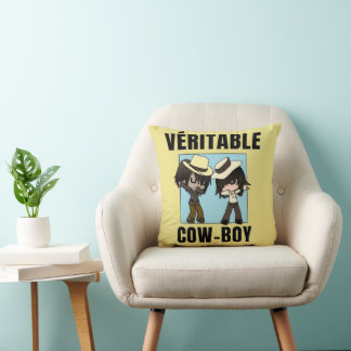 coussin cowboy chibi クッション