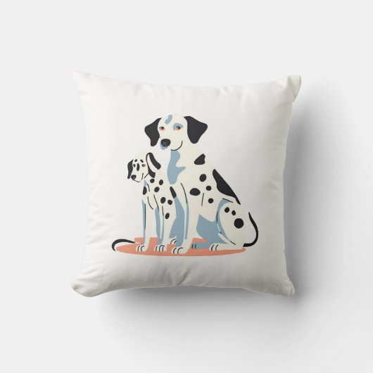 coussin dalmatien クッション (正面)