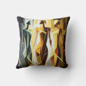 Coussin d'art abstrait クッション (裏面)