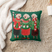 Coussin de Noël Festive pour Femmes – Pulls de Noë クッション (ブランケット)