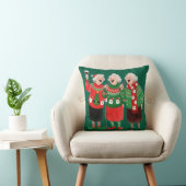 Coussin de Noël Festive pour Femmes – Pulls de Noë クッション (椅子)