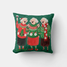 Coussin de Noël Festive pour Femmes – Pulls de Noë クッション