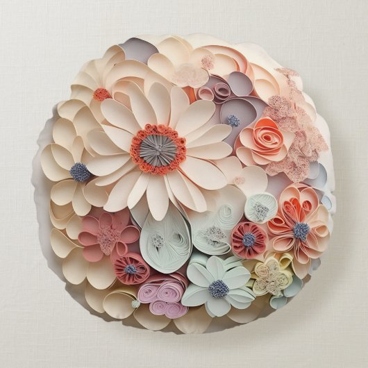 Coussin décoratif ラウンドクッション (正面)